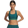 Crossback Mid Soutien-gorge sport Femmes-vert, vert
