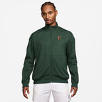 Vêtements de tennis Nike Nike Court Heritage Veste de survêtement Hommes - vert foncé, vert foncé