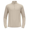 Zeroweight Warm Mid Layer 1/2 Zip Maillot De Course Hommes-Argent
