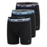 Essential Cotton Stretch Boxer Brief Cale&ccedil;on - Pack de 3 Hommes-noir, bleu