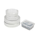 Accessoires pour entraîneurs Tennis-Point Tennis-Point Midcourt Lignes Mid-court-Blanc