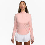 Vêtements Nike Nike Swift UV Half-Zip Maillot De Course Femmes-Rosé
