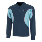 V&ecirc;tements Nike Nike Court Dri-Fit Advantage Veste De Surv&ecirc;tement Hommes-Bleu Fonc&eacute;,Bleu Clair
