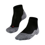 Vêtements Falke Falke RU4 Endurance Short Chaussettes De Running Hommes-Noir,Gris
