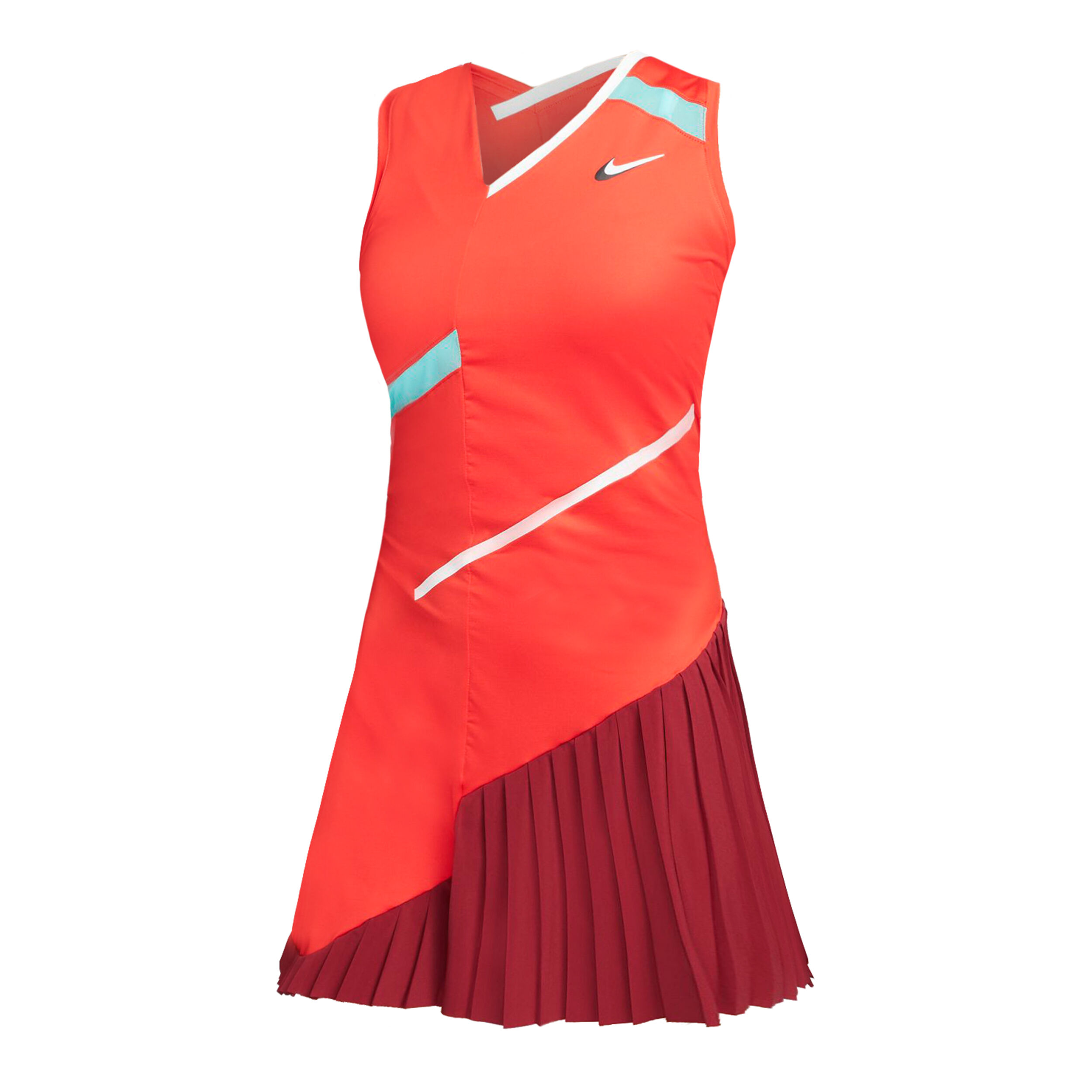 Buy Nike Court Dri Fit Robe Femmes Orange Rouge online Tennis Point BE