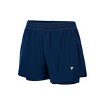 V&ecirc;tements de tennis Tecnifibre Tecnifibre W. TEAM STRETCH SHORTMARINE Shorts Femmes-bleu fonc&eacute;