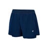 W. TEAM STRETCH SHORTMARINE Shorts Femmes-bleu fonc&eacute;