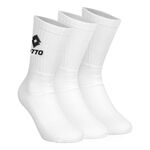 V&ecirc;tements Lotto Lotto Chaussettes De Tennis Pack De 3-Blanc