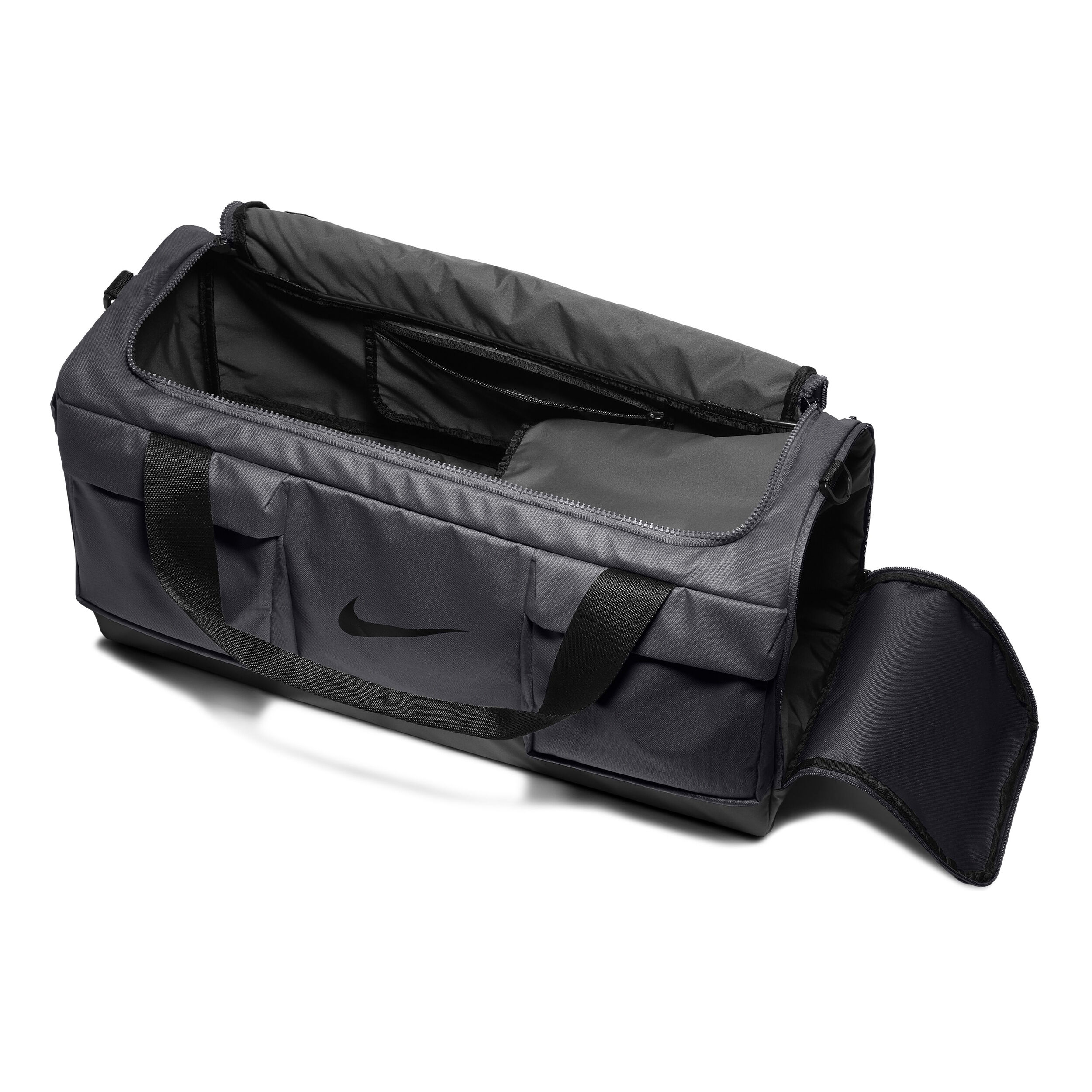 Buy Nike Vapor Power Duffel Sac De Sport Gris Fonce Noir online Tennis Point BE