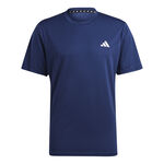 Vêtements adidas adidas Essentials Training T-shirt Hommes-Bleu Foncé