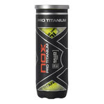 Balles de padel NOX NOX Pro Titanium Tube De 3