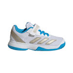 Chaussures de tennis adidas adidas Courtflash CF Chaussure terre battue Enfants-blanc, argent