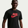 Run Swoosh Maillot de course Hommes - noir, rouge