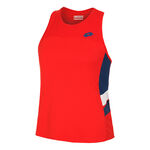 V&ecirc;tements Lotto Lotto Squadra III D&eacute;bardeur Tank Top Femmes-Rouge