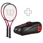 Lot de raquettes Wilson Wilson Clash 100L V2.0 Raquette De Comp&eacute;tition