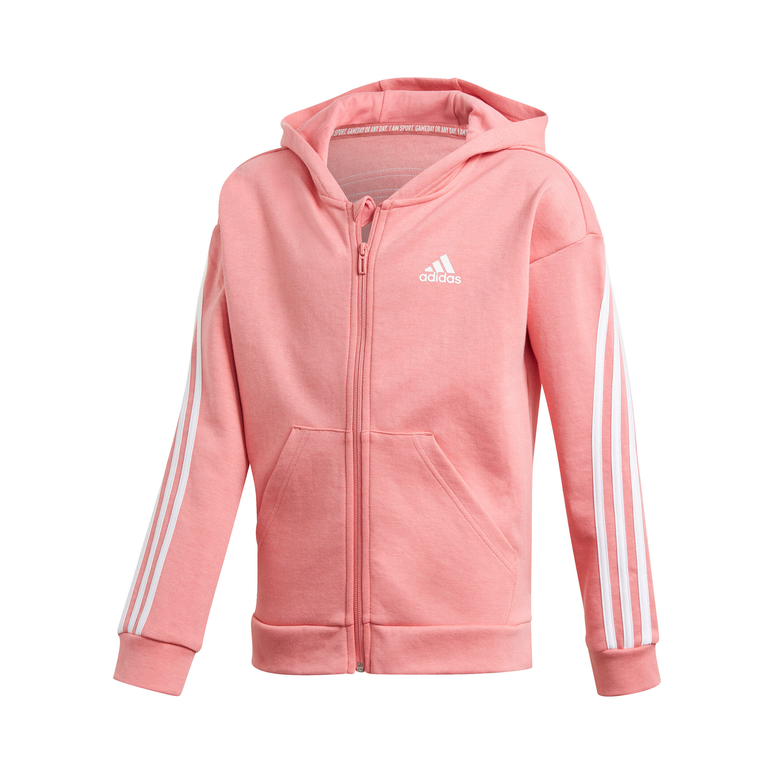 Buy adidas 3 Stripes Gilet En Coton Filles Rose Blanc online Tennis Point BE