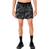Fujitrail AOP 5in Short de running Hommes-noir, gris