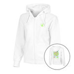 Vêtements Quiet Please Quiet Please Wild Collage Zip Gilet En Coton Femmes-Blanc,Multicouleur