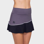 Vêtements BB by Belen Berbel BB by Belen Berbel Selene Jupe Femmes - gris foncé, 
