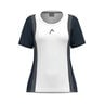 Club 25 Tech T-shirt Filles - bleu fonc&eacute;, blanc