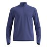 Essential Thermal Midlayer 1/2 Zip Maillot de course Hommes - bleu, 