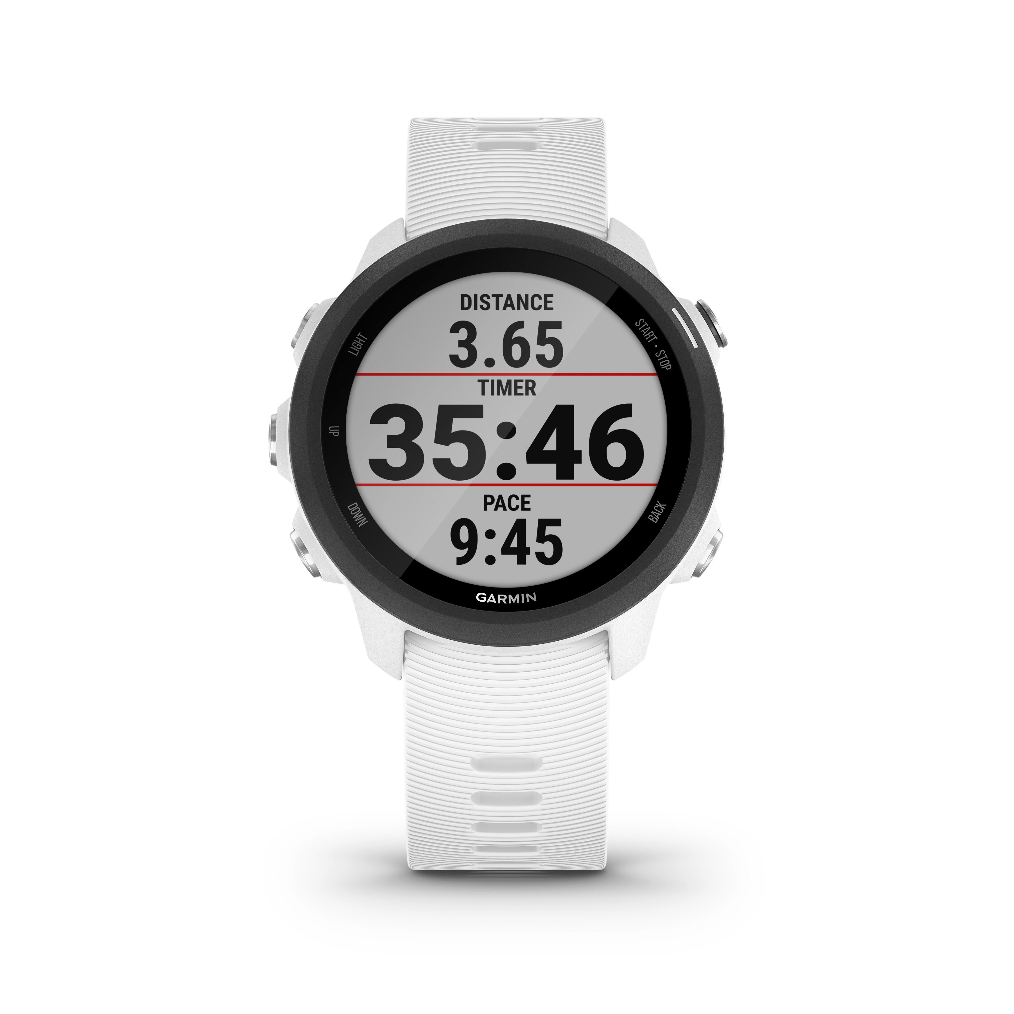 Buy Garmin Forerunner 245 Music Montre Pulsometre Blanc Gris online Tennis Point BE