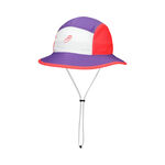V&ecirc;tements ASICS ASICS Bucket Casquette-Rouge,Violet