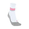 RU4 Endurance Reflect Chaussettes De Running Femmes-Blanc,Rouge