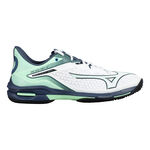 Chaussures de tennis Mizuno Mizuno Wave Exceed Tour 6 Chaussures toutes surfaces Hommes - blanc, bleu