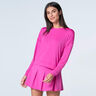 Linen Nouveau Hype Haut manches longues Femmes - pink, 