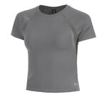 V&ecirc;tements Under Armour Under Armour Motion Mesh T-shirt Femmes-vert, gris