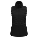 V&ecirc;tements Odlo Odlo Zeroweight Insulator Gilets De Course Femmes-Noir,Noir