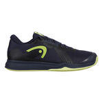 Chaussures de tennis HEAD HEAD Sprint Team 4.0 Chaussure Terre Battue Hommes-Bleu Foncé,Jaune Lemon