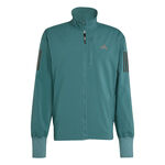 Vêtements adidas adidas Own The Run Winter Veste Running Hommes-Vert Foncé