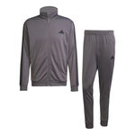 Vêtements adidas adidas 3Stripes Survêtement Hommes-Gris Foncé