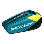 Dunlop Dunlop SX Club Housse De Raquette Lot De 10-Noir,Turquoise