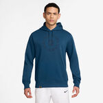 Vêtements Nike Nike Court Dri-Fit Heritage Sweat À Capuche Hommes-Bleu Gris