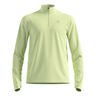 Essential Thermal Midlayer 1/2 Zip Maillot de course Hommes - jaune lemon, 