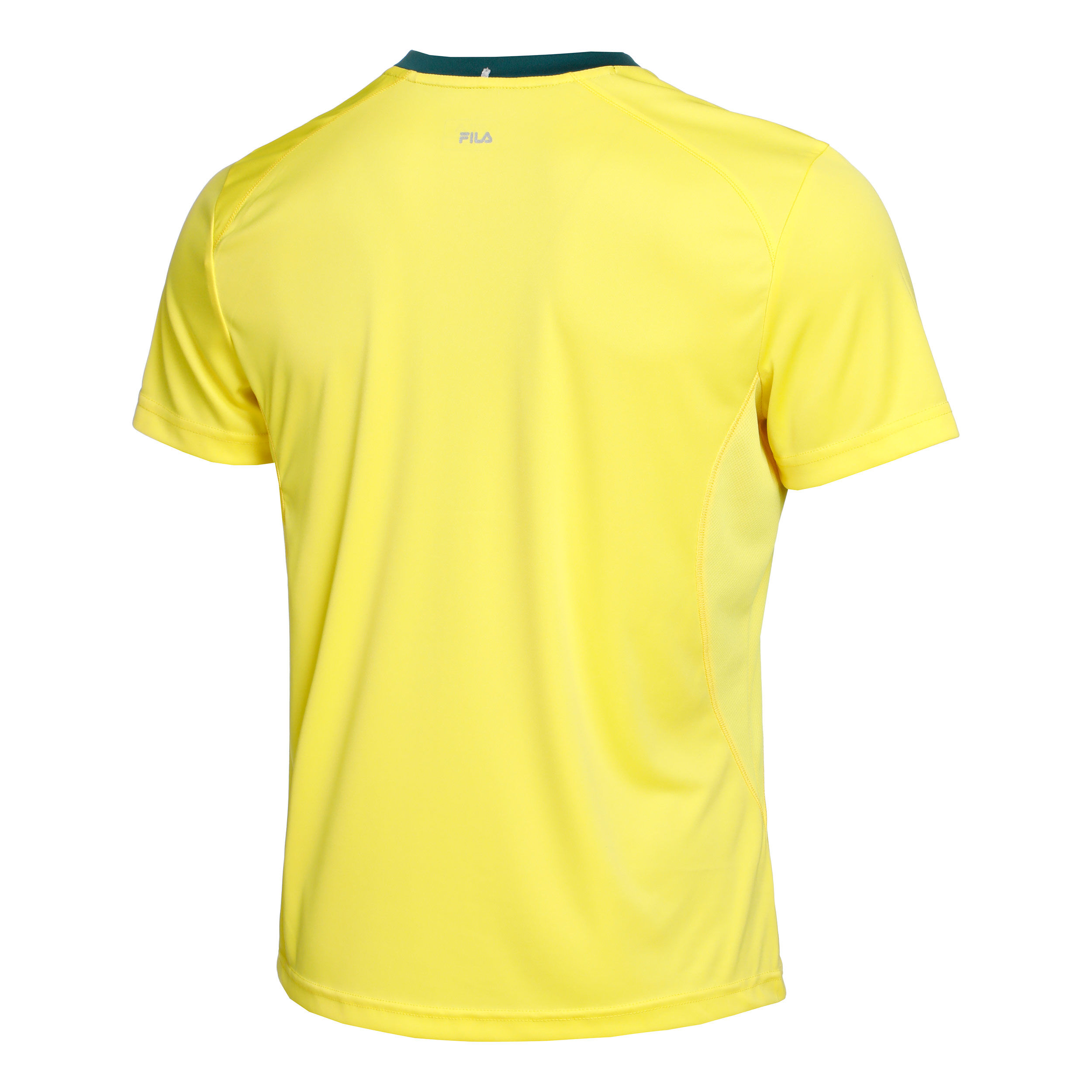 Tee shirt fila jaune homme sale