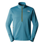 Vêtements The North Face The North Face Winter Warm Pro 1/4 Zip Maillot De Course Hommes-Bleu Gris