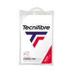 Surgrips Tecnifibre Tecnifibre Pro Contact Pack De 12-Blanc