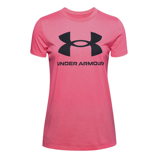 Under Armour Live Sportstyle Graphic Tshirt Femmes Pink , Noir