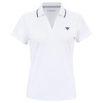 V&ecirc;tements de tennis Tecnifibre Tecnifibre Team Tech Polo Femmes - blanc