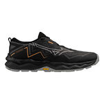 Chaussures de running Mizuno Mizuno Wave Daichi 9 GTX               Chaussure trail Femmes-noir, gris