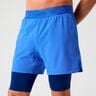 Borg 2 In 1 Shorts Hommes - bleu clair