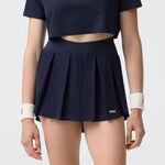 Vêtements 334 DSSLR Match Jupe Femmes-Bleu Foncé