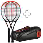 Lot de raquettes Wilson Wilson Clash 100 Pro (Tour) Raquette De Compétition