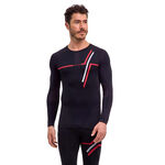 Vêtements Falke Falke Warm  130 Years Maillot de course Hommes-noir