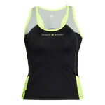 V&ecirc;tements Black Crown Black Crown Santander T-shirt Femmes-Noir,Jaune Lemon