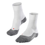 Vêtements Falke Falke RU4 Endurance Chaussettes de running Femmes-blanc, gris